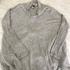 Free People Lover Rib split back Pullover